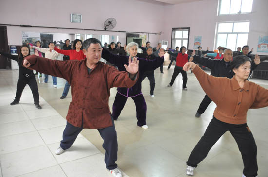王喜禄授拳