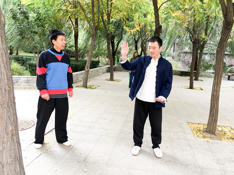 授拳