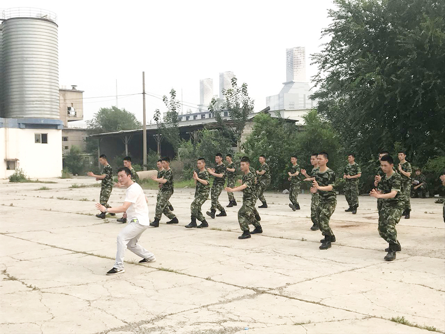 授拳