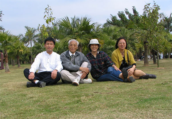 合影