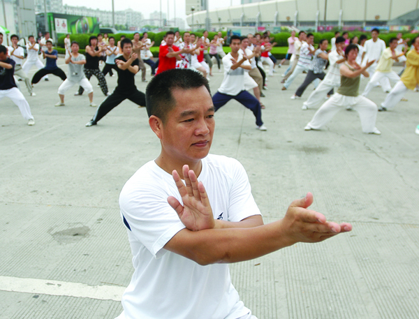 陈上党教拳