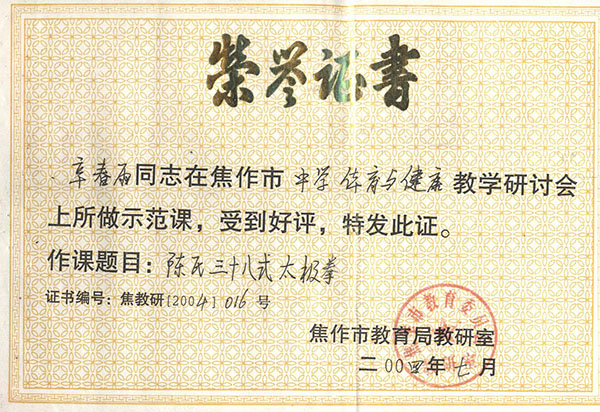 辛春雨38式优质课