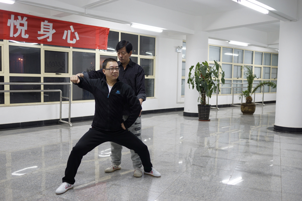 授拳照片