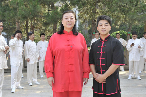 合影