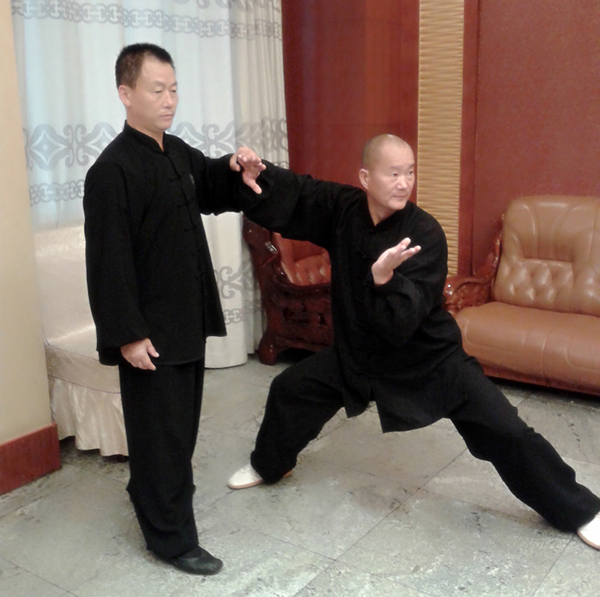 师父传授我太极
