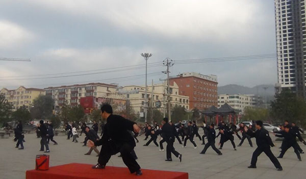 授拳照片