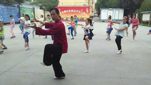 授拳照片