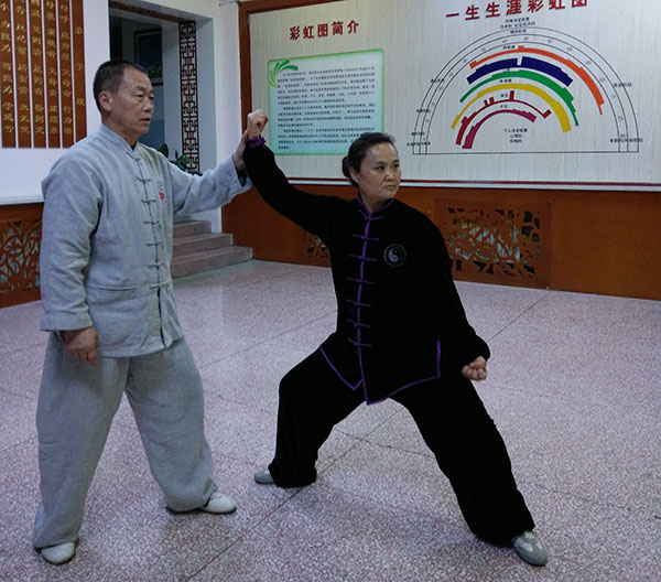 师父传授我太极