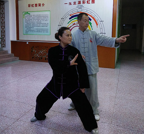 师父传授我太极