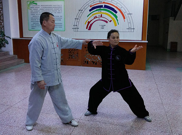 师父传授我太极