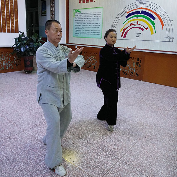 师父传授我太极