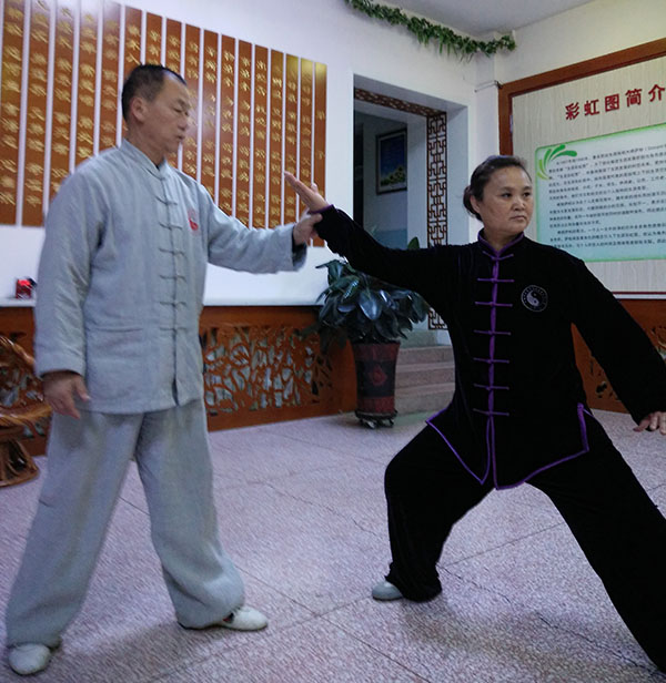 师父传授我太极