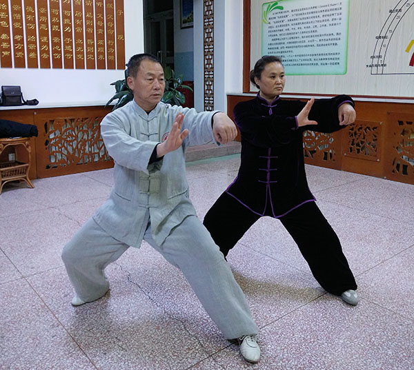 师父传授我太极
