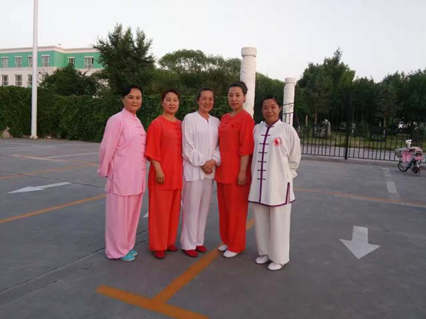 合影