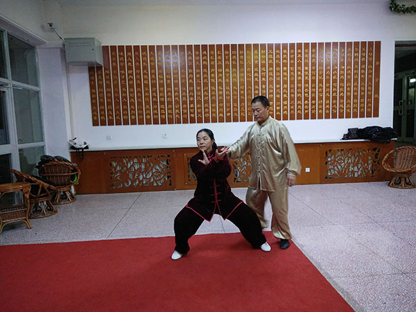师父传授我太极