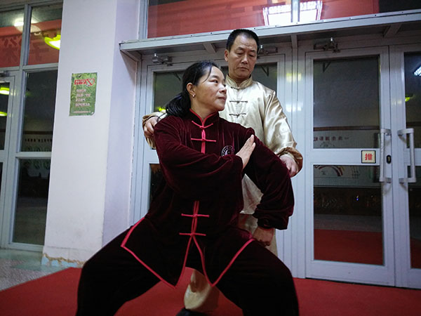 师父传授我太极