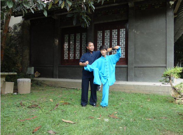 师父授我太极