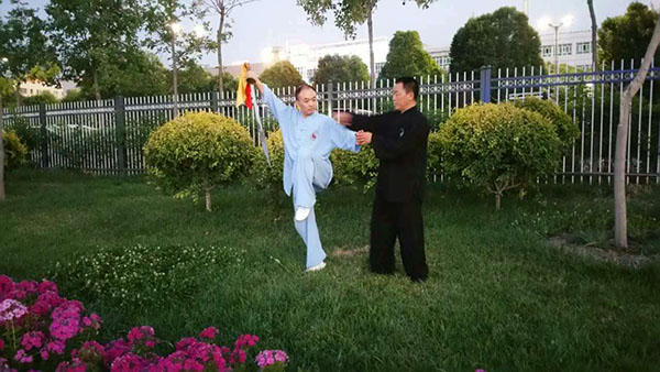 师父教授我太极