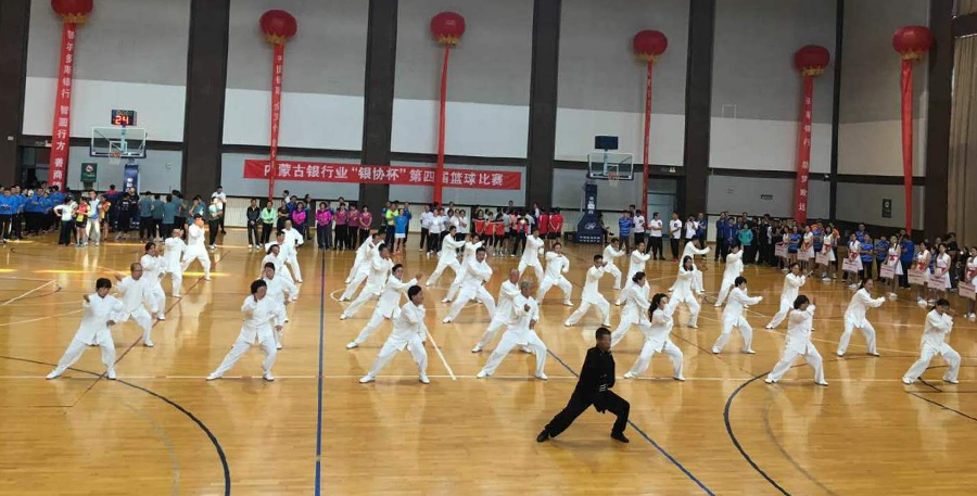 合影