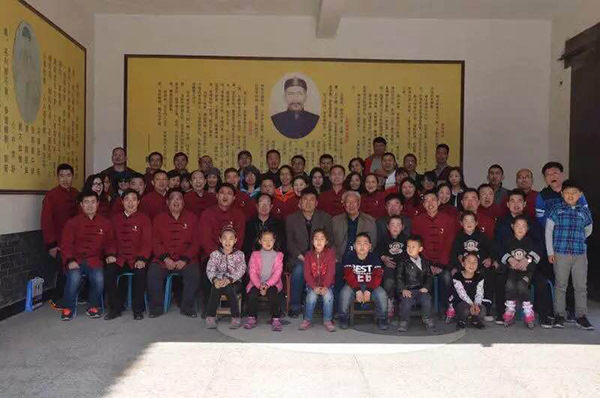 合影